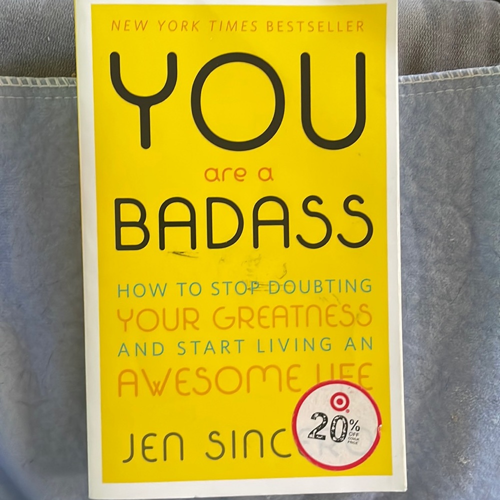 2 for $20 You are a badass book.